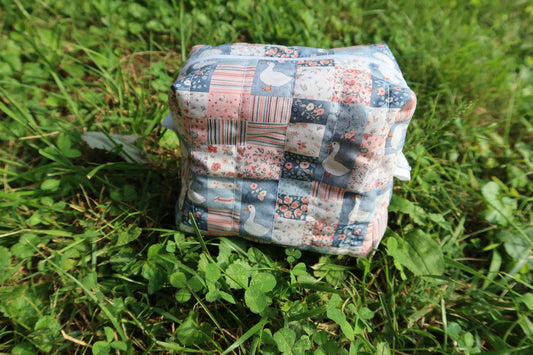 wildflower geese makeup bag